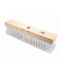 Gutter Sweeper Broom - Head Only - White Polypropylene Fibre (2mm) - 37.5cm - Pack of 12 - F3110