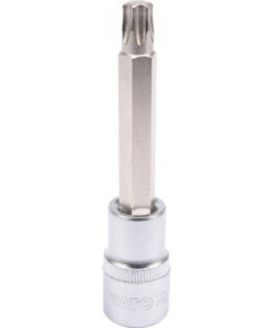 Torx Bit Socket - Male - Chrome Vanadium - 1/2" Connector - Long - T50 x 100mm - YT-04326