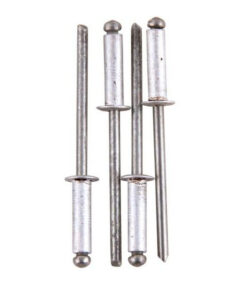 Rivets - Aluminium - 4.8 x 12mm - Pack of 100 - TOOR1665