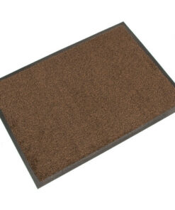 Doormat - COBAwash Dirt Trap Entrance Mat - 175 x 115 x 0.8 cm - Black and Brown - LM010503