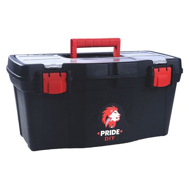 Plastic Tool Box - Pride - 50cm - Pack of 4