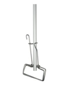 Fan Mop Spring Clip with Aluminium Handle - 22mm x 1.3m
