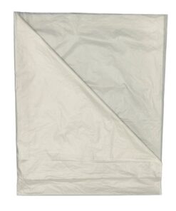 Wheelie Bin Bags - Clear - Extra Heavy Duty - 40 Micron - Pack of 100