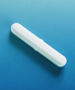 Magnetic stirring rod 15 x 8 mm PTFE-encapsulated, PLASTIBRAND octagonal, with centre ring