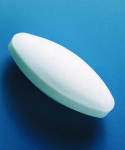 Stirring bars PTFE, 50x20 mm elipse shaped