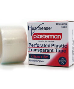 Perforated Plastic Transparent Tape 25mm x 5m