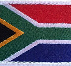 Embroidered South African Flag Patch
