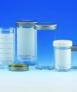 Container 150 ml printed label, pack of 120