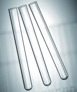 Scherf Test Tubes 50×6.50×0.6–0.7 mm Soda Lime Glass, Without Rim, Round Bottom Pack of 1000