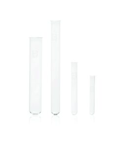 DWK Duran FIOLAX 10 x 100 mm Test Tubes with Beaded Rim, Pack of 100