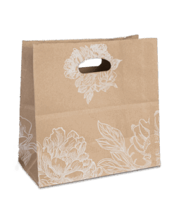 Floral Paper Shopping Bag