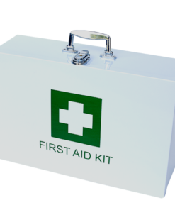 Government Regulation 3 First Aid Kit in Metal Wall Mountable Case