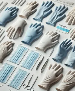 Unigloves Vinyl Gloves Size XL (9-10) "PREMIUM", Non-Sterile, Powder-Free, Pack of 100