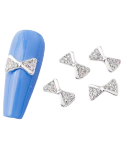 Gem Bow 5pc Nail Art