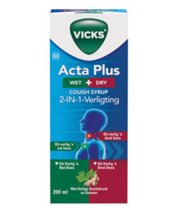 Vicks Acta Plus Wet/Dry Cough Syrup 200ml