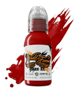 World Famous Tattoo Ink | Big Apple Red 30ml