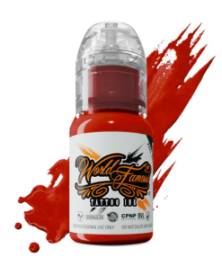 World Famous Tattoo Ink | Mayon Lava Red 15ml