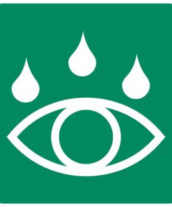 Eye-Wash safety sign
