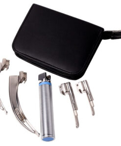 4 Blade Laryngoscope Set - Fibre Optic