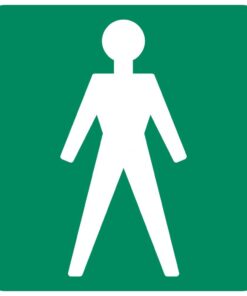 Gents Toilet safety sign