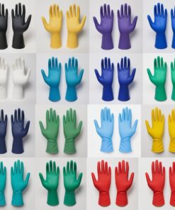 Ansell HyFlex 11-818 Nitrile Foam Coated Gloves with Corded Wristband - Size 9 (Large)​