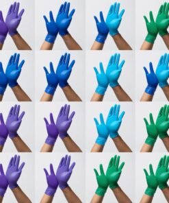 Unigloves Vinyl Gloves Size L 8-9 "PREMIUM", Non-Sterile, Powder-Free, Pack of 100