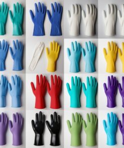 Unigloves Nitrile Gloves Red Pearl Size XL, Powder-Free, Non Sterile, Rolling Edges, Micro Roughened Finger Tips, Pack of 10x100