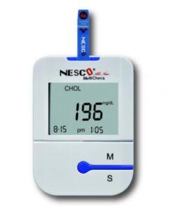 NESCO NW-07 MultiCheck Meter - Hemoglobin/Cholesterol/Glucose