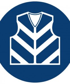 Reflective Jacket Shall Be Worn safety sign