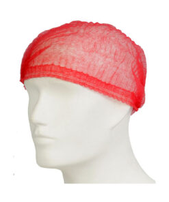 Mop Caps 18″ Single Stitch Red