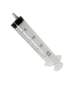 20ml Syringes – 3-Part, Luer Slip, Latex-Free