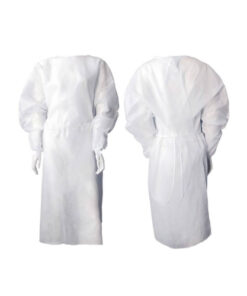 Disposable Isolation Gown (White) 50Gsm