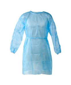 Disposable Isolation Gown (Blue) 50Gsm