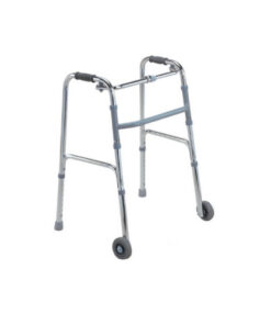 Folding Rollator Walking Frame FS912L with Front Wheels