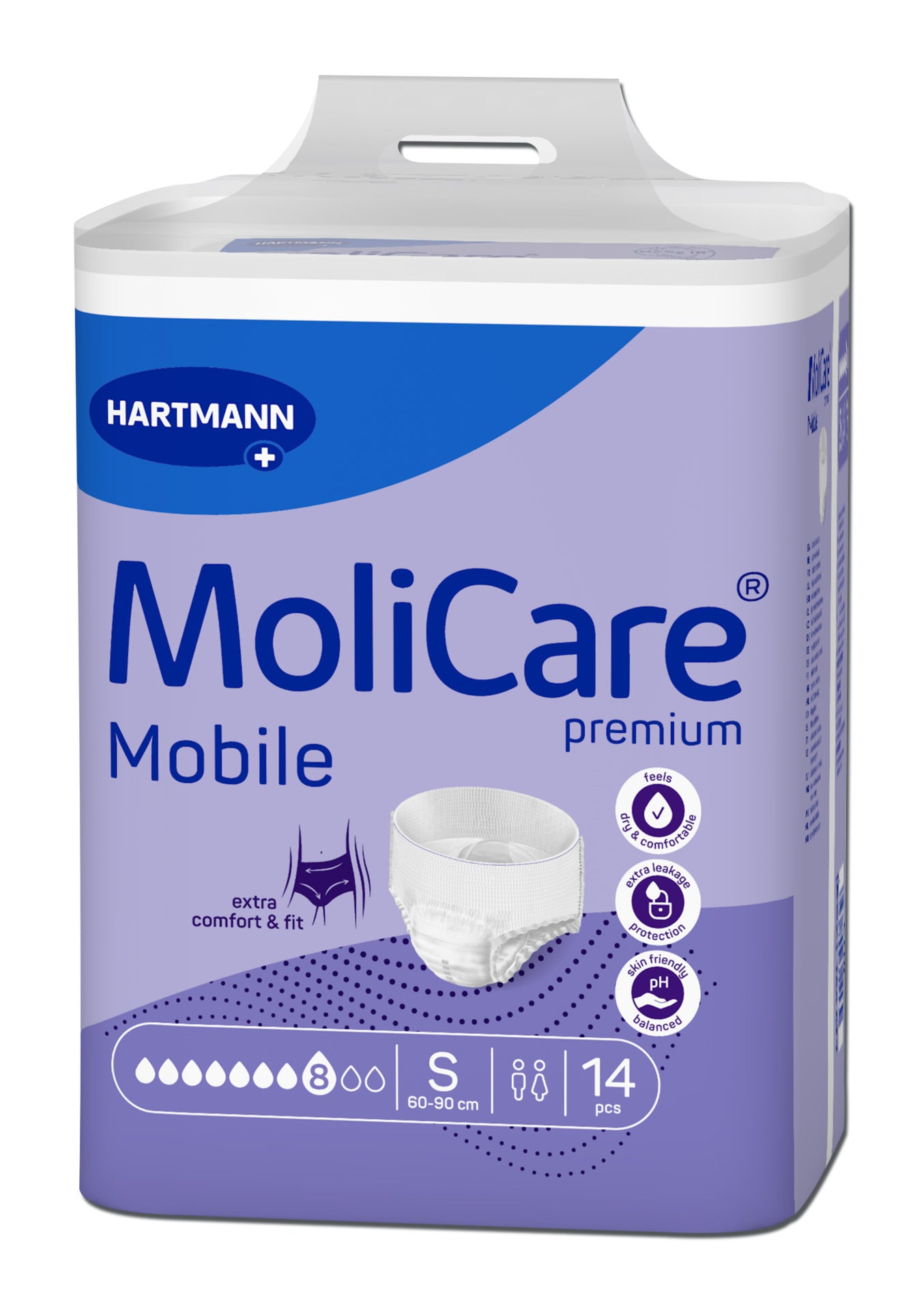 Molicare Premium Mobile Pull-Ups 8 Drop - 14 Pack - Image 3