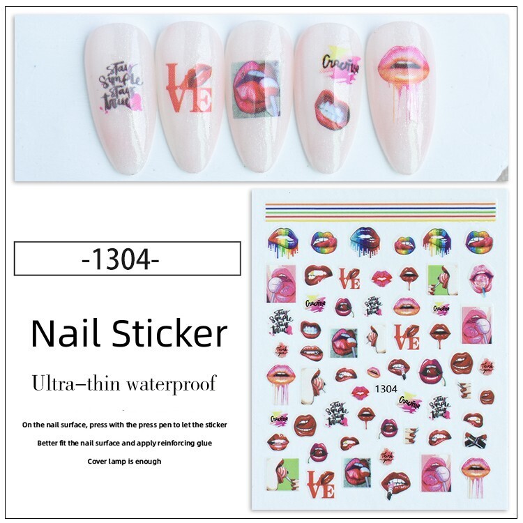 Nail Art Sticker | #1304 - Image 2