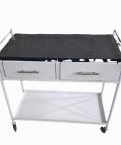Anesthetic 2 drawer trolley local