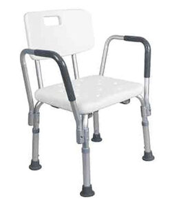 Shower Chair with Back Support  Handles