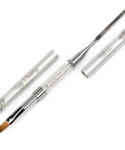 Premium crystal velveteen brush