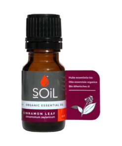 SOiL Organic Cinnamon Leaf Essential Oil 10ml or 30ml