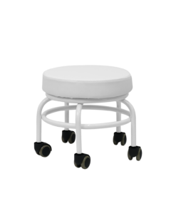 Mini therapist pedi stool - White
