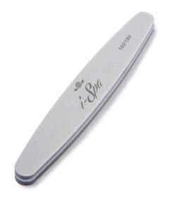 i-Spa Oval Grey Sanitizable Sponge Buffer 180/180 - PACK OF 10