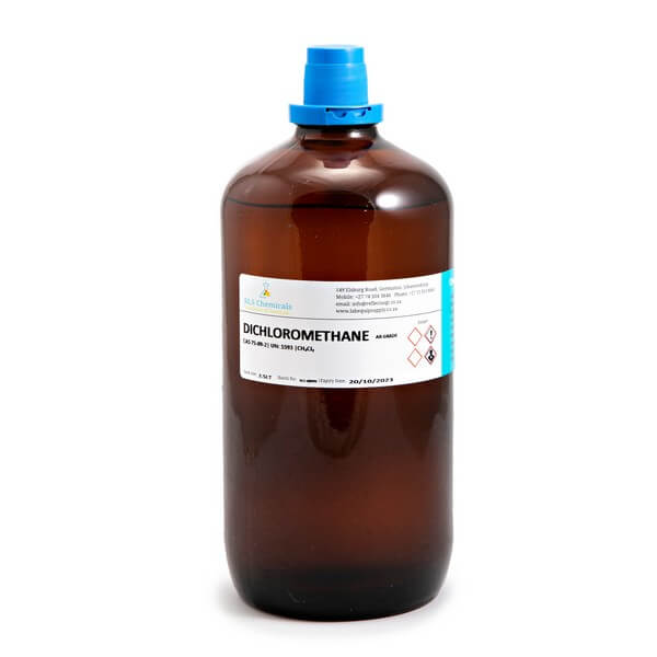 Dichloromethane AR Glass Bottle – 2,5l