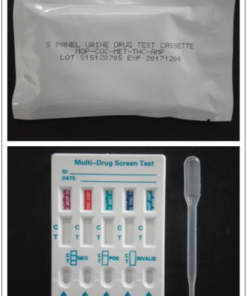 Drug Test 5 Panel ( THC/COKE/MOR/AMP/MET )