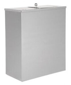 Ticra Slimline Sanitary bin - STAINLESS STEEL