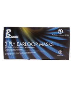 Face Mask (3 Ply) Ties 50