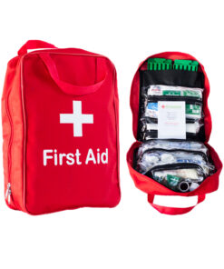 Regulation 7 First Aid Kit in Grab Bag Red (5-50 Persons)