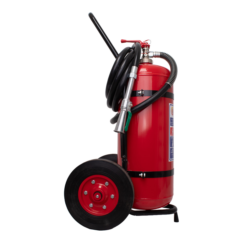 25kg DCP Fire Extinguisher Trolley Unit - Image 3