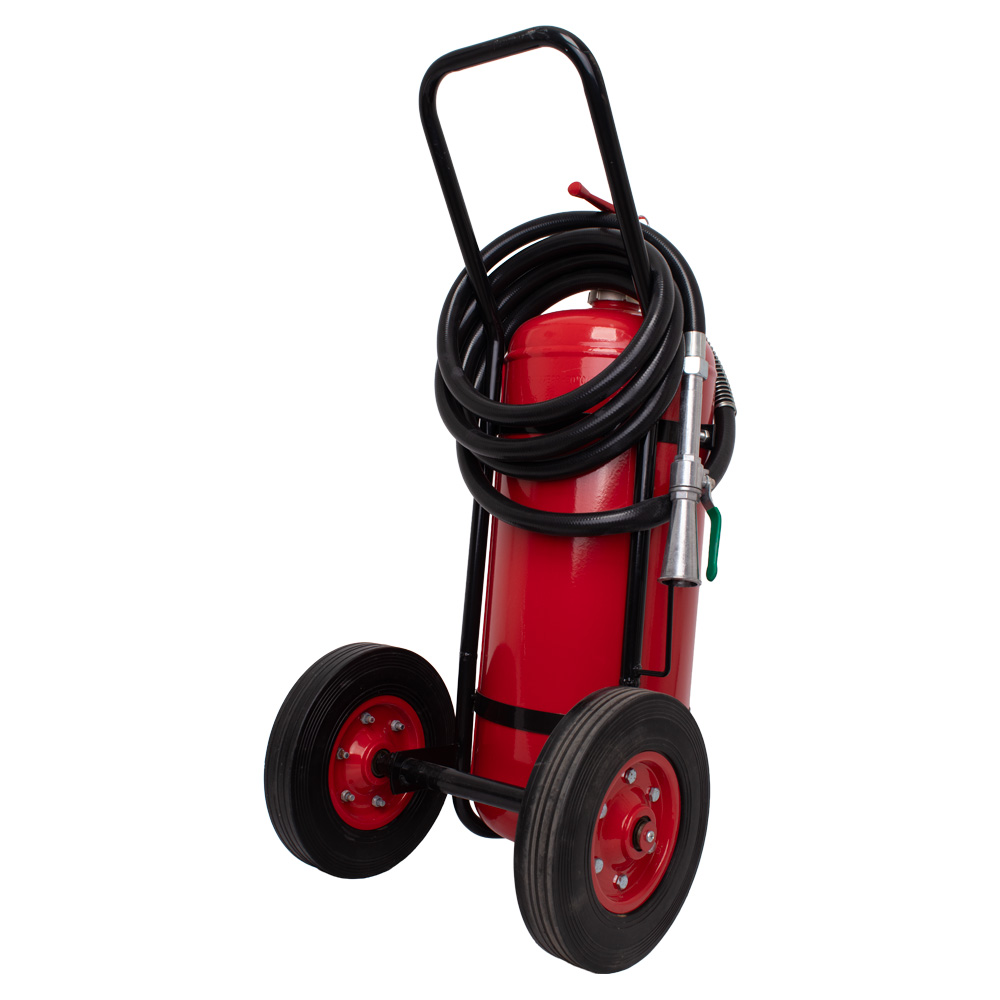 25kg DCP Fire Extinguisher Trolley Unit - Image 4