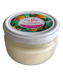 Lemongrass massage candle 200g